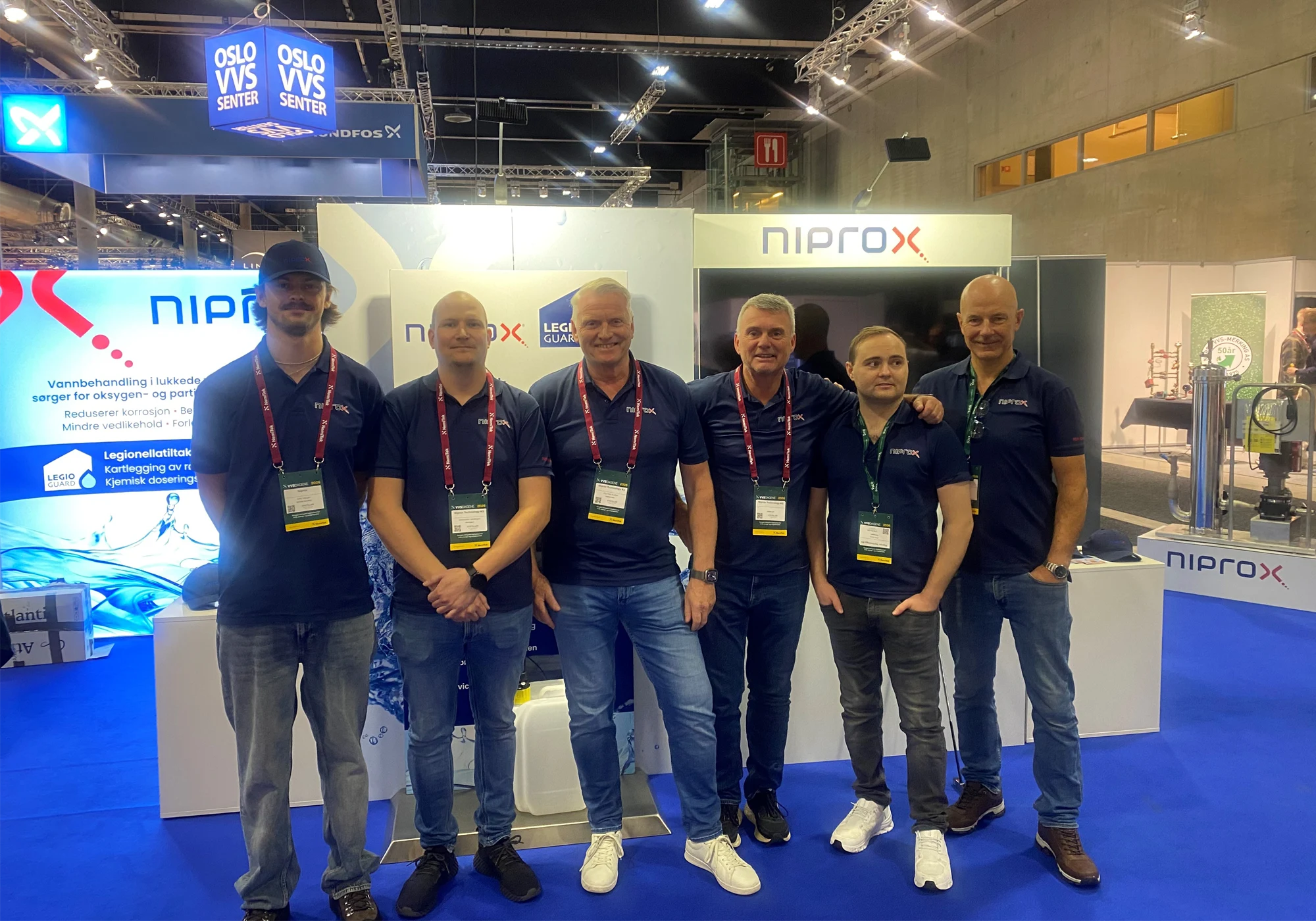 Vellykkede VVS-dager for Niprox Technology